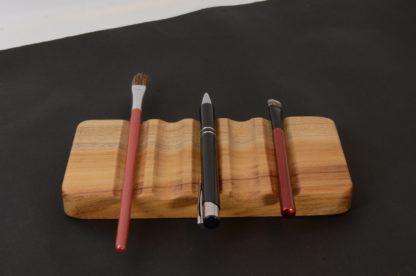 自然木のペン皿　欅