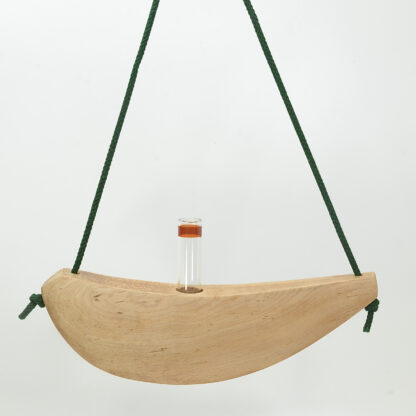 自然木の花器：舟吊り型