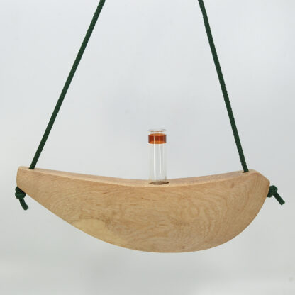 自然木の花器：舟吊り型
