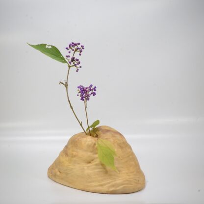 自然木の花器：ウロ