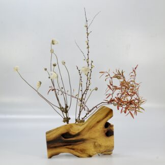 自然木の花器